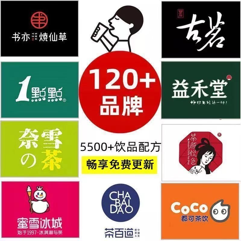 想摆摊的朋友们来看看买的奶茶配方吧
